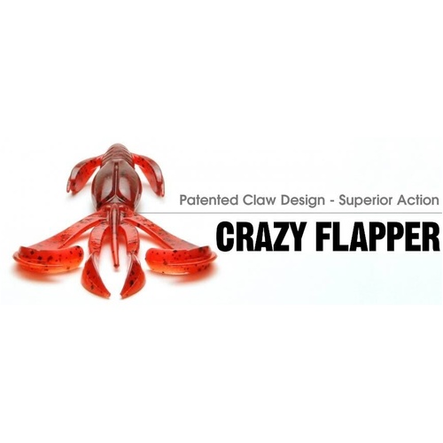 Keitech Crazy Flapper 2" Scented Soft Plastic Fishing Lure - Choose Colour