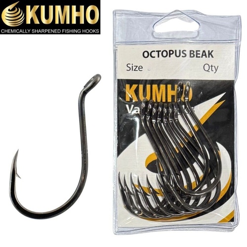 Kumho Octopus Beak Fishing Hook Pre Pack - Choose Size
