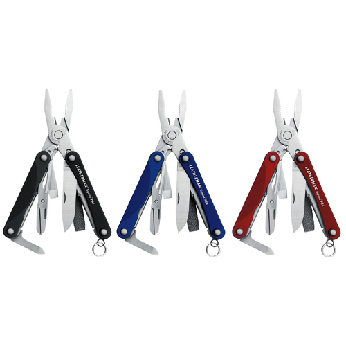 Leatherman Squirt PS4 Stainless Steel Multi-Tool With Scissors Plier Knife - Choose Colour 