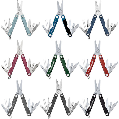 Leatherman Micra Stainless Steel Pocket Multi Tool - Choose Colour