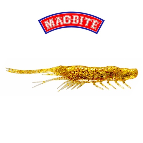 Magbite Snatch Bite Shrimp 4" Soft Plastic Fishing Lure - Choose Colour