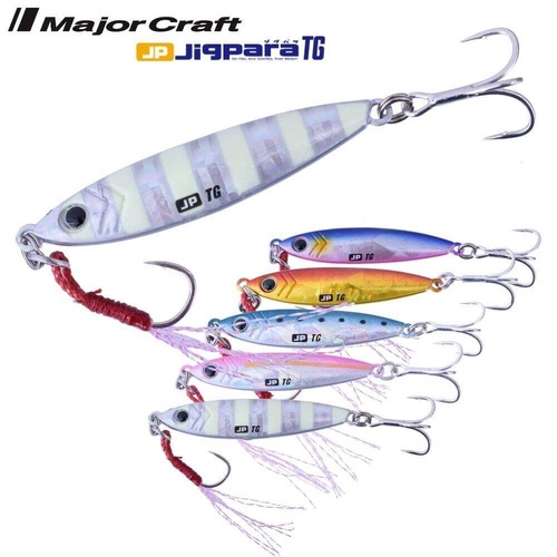 Majorcraft JigPara Tungsten 24g Metal Fishing Jig - Choose Colour
