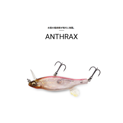 Megabass Anthrax 83mm Topwater Hard Body Fishing Lure - Choose Colour