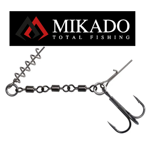 Mikado Jaws Evo Stinger Soft Plastic Fishing Rig - Choose Model