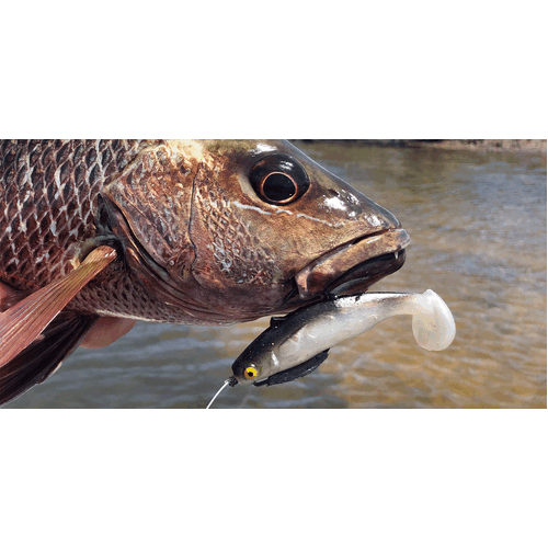 MMD Fat Skipper 80mm Paddle Tail Soft Plastic Fishing Lure - Choose Colour
