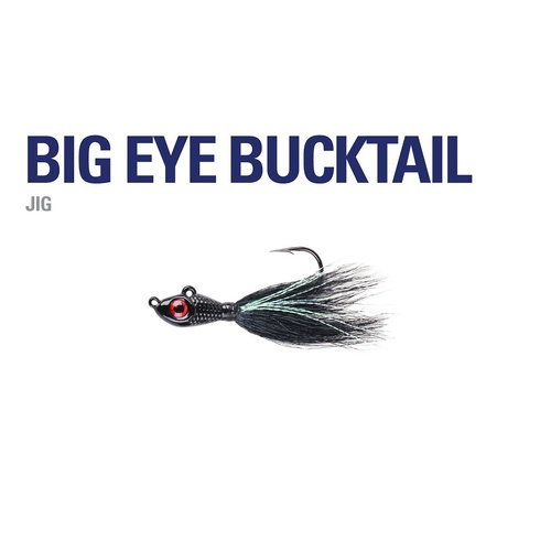 Mustad Big Eye Buck Tail Fishing Jig - Choose Weight And Colour
