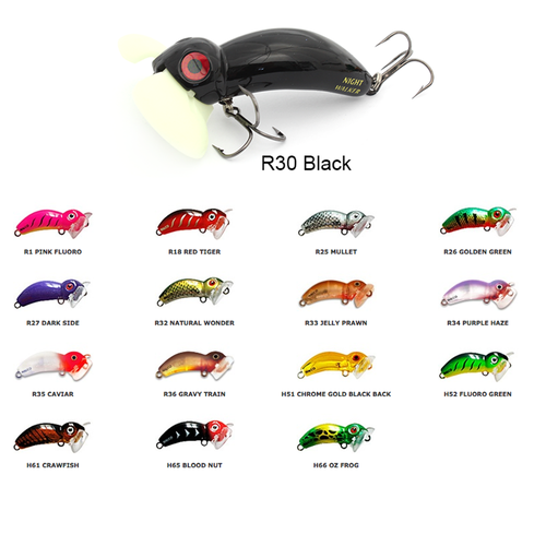 Halco Night Walker 14g 65mm Surface Fishing Lure - Choose Colour
