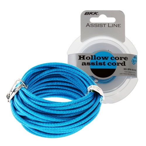 BKK Hollow Core 5m Heavy Duty Assist Cord Line - Choose Lb