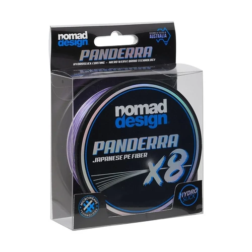Nomad Design Panderra 8x 300yd Multi Colour Braid Fishing Line - Choose Lb