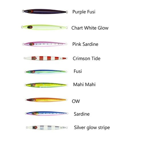 Nomad Design Streaker 200g Deep Fishing Metal Jig - Choose Colour