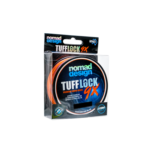 Nomad Design Tufflock X9 Multi Colour 600yd Casting Braid Fishing Line - Choose Lb