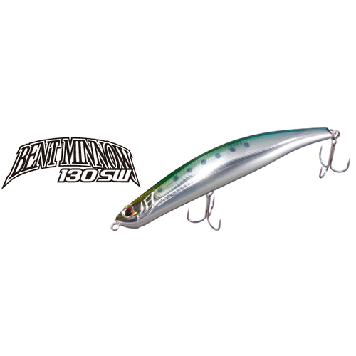 OSP Bent Minnow SW 130mm 130F Hard Body Fishing Lure - Choose Colour