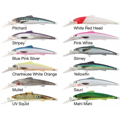 Samaki Pacemaker 180DD Hard Body Double Deep Trolling Fishing Lure - Choose Colour