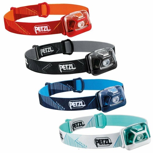 Petzl Tikkina 250 Lumens Head Torch Lamp - Choose Colour