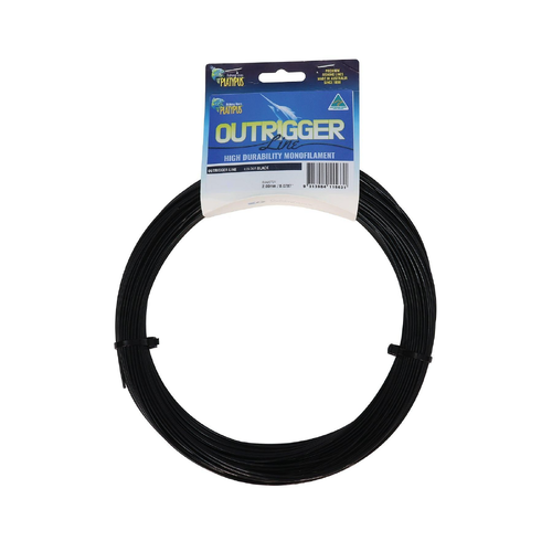 Playtypus Outrigger Black 400lb Monofilament Fishing Line - Choose Length