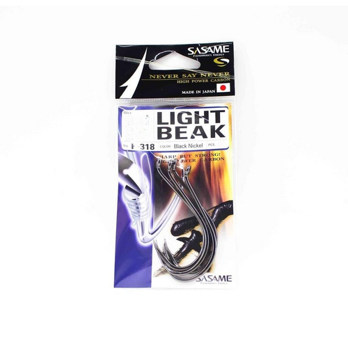 Sasame F-318 Beak Octopus Light Duty Bait Fishing Hook - Choose Size