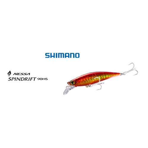 Shimano Nessa Spindrift 90HS Heavy Sinking Scale Boost Hard Body Fishing Lure - Choose Colour