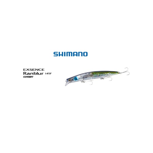 Shimano Exsence Ranblure 145F Flash Boost Hard Body Fishing Lure - Choose Colour