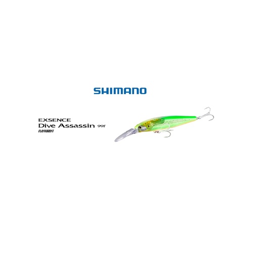 Shimano Exsence Dive Assassin 99F Flash Boost Hard Body Fishing Lure - Choose Colour