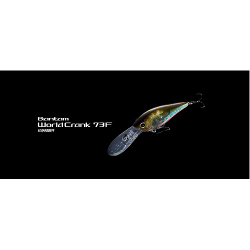 Shimano Bantam World Crank 73F Flash Boost Crankbait Fishing Lure - Choose Colour