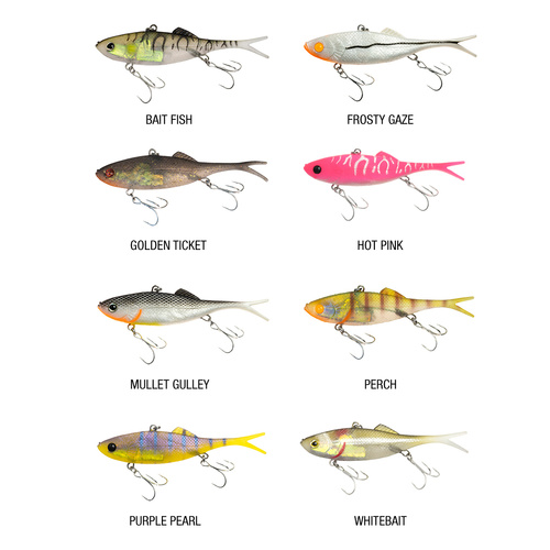 Berkley Shimma Fork 100mm Soft Vibe Fork Tail Fishing Lure - Choose Colour