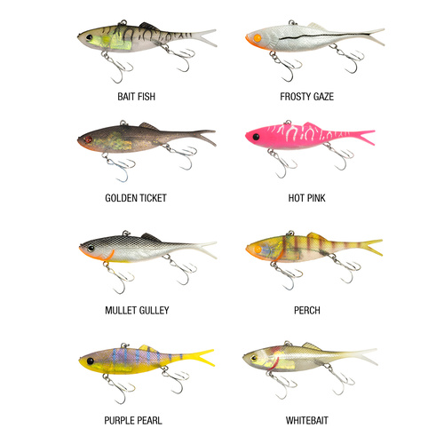 Berkley Shimma Fork 65mm Soft Vibe Fork Tail Fishing Lure - Choose Colour