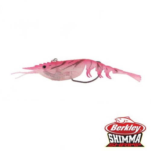 Berkley 2022 Shimma Shrimp Weedless 100mm Soft Vibe Fishing Lure - Choose Colour