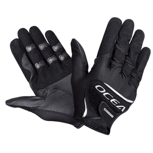 Shimano Ocea Jigging Gloves - Breathable Lightweight Fishing Gloves Sun