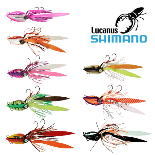 Shimano 2024 Lucanus 80g Metal Fishing Jig Lure - Choose Colour