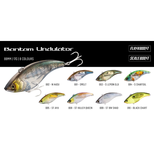 Shimano 2023 Bantam Undulator 88mm Crankbait Fishing Lure - Choose Colour