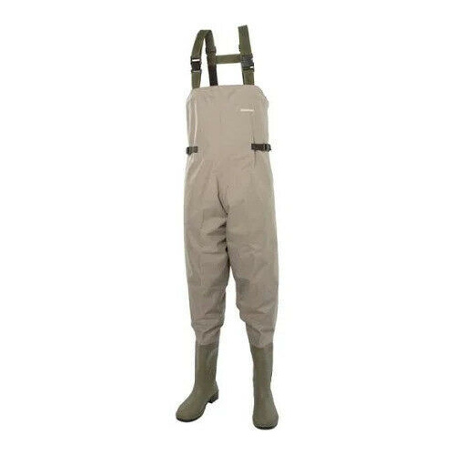 Snowbee 150D Nylon Rip-Stop PVC Chest Booted Fishing Wader - Choose Size
