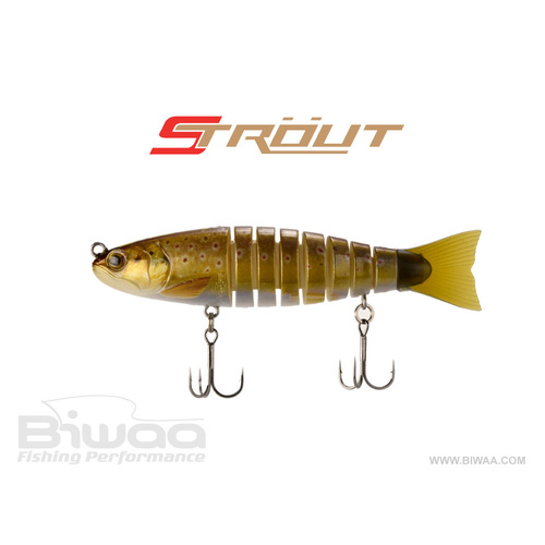 Biwaa S'Trout 3.5" Swimbait Fishing Lure S Trout - Choose Colour