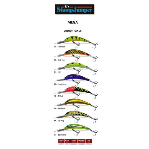 JJ's StumpJumper Mega 170mm 94g Stump Jumper Fishing Lure