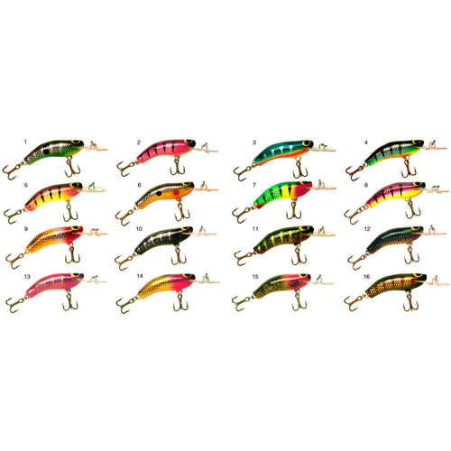 Taylor Made Nippy Shrimp 50mm Hard Body Fishing Lure - Choose Colour