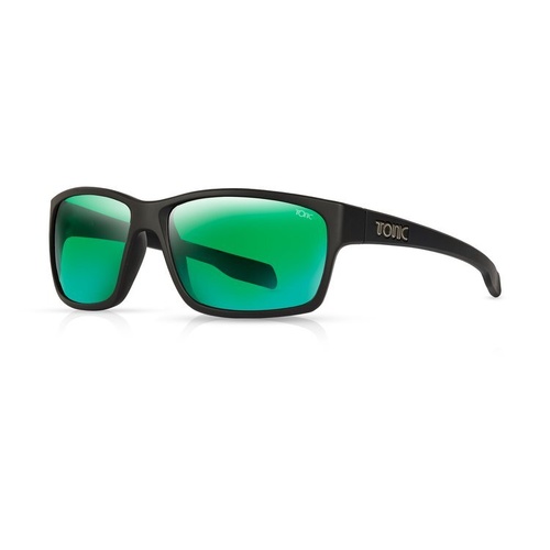 Tonic Titan Polarised Sunglasses Matte Black Frame - Choose Lens Options