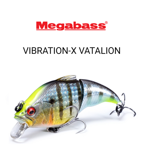 Megabass Vibration-X Vatalion SS 71mm Slow Sinking Fishing Lure - Choose Colour