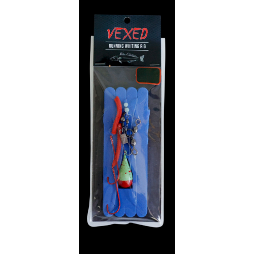 Vexed Running Whiting Pre Made Fishing Rig - Choose Hook Size