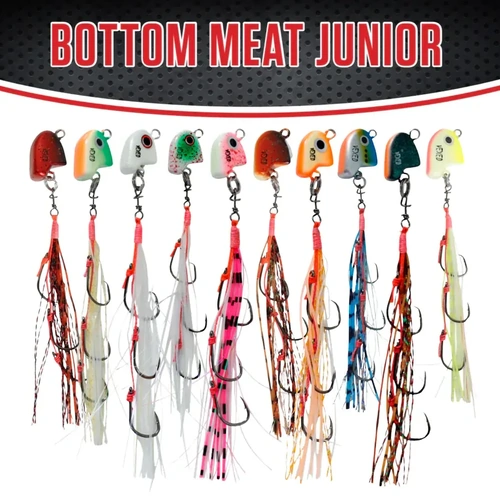 Vexed Bottom Meat Junior 60g Hybrid Fishing Jig Bait Fishing Lure - Choose Colour