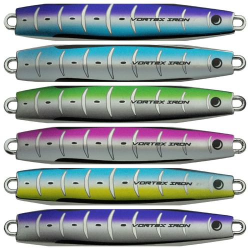 Samaki Vortex Iron 60g Metal Casting Fishing Jig - Choose Colour