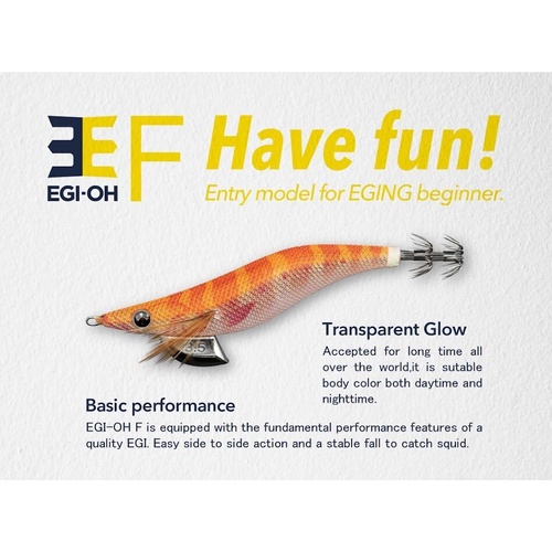 Yamashita EGI Eging OH F 3.0 Squid Fishing Jig - Choose Colour