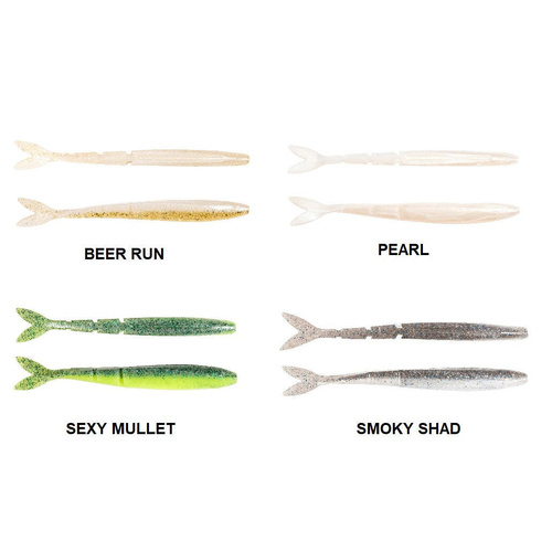 ZMan DarterZ 6" Soft Plastic Fishing Lure - Choose Colour