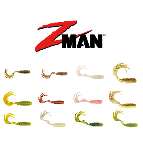 Zman ST GrubZ 2.5" Soft Plastic Fishing Lure - Choose Colour