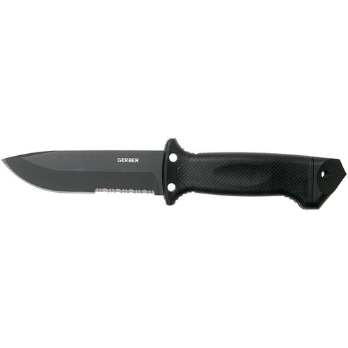Gerber LMF II Infantry Black Tactical Fixed Blade Molle Compatible Knife