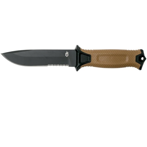 Gerber USA Made StrongArm Fixed Blade Knife Coyote Brown