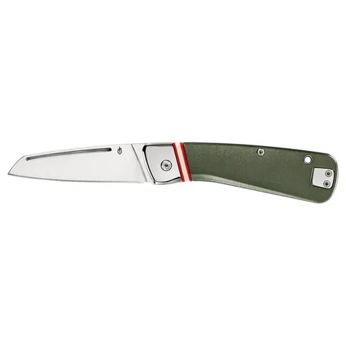Gerber Straightlace Green Mordern Pocket Clip Folding FSG Knife