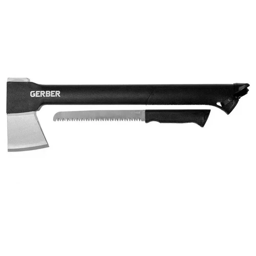 Gerber Hunting Camping Survival Gator Combo Axe With Saw Combo II