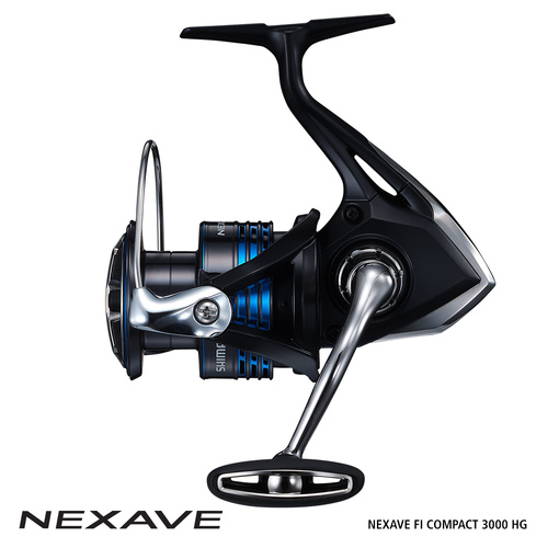 Discontinued - Shimano 2021 Nexave Compact 3000 HGFI Spinning Fishing Reel