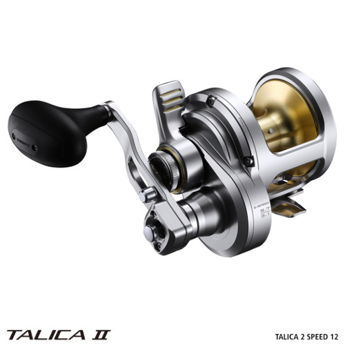 Shimano 2023 Talica 2 Speed Overhead Game Fishing Reel 12A
