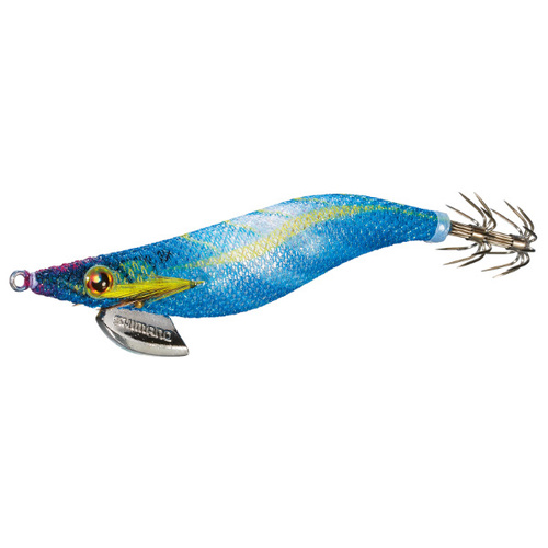 Discontinued - Shimano 2022 Sephia Flash Boost Rattle 3.0 Squid Jig #002 - Keimura Blue