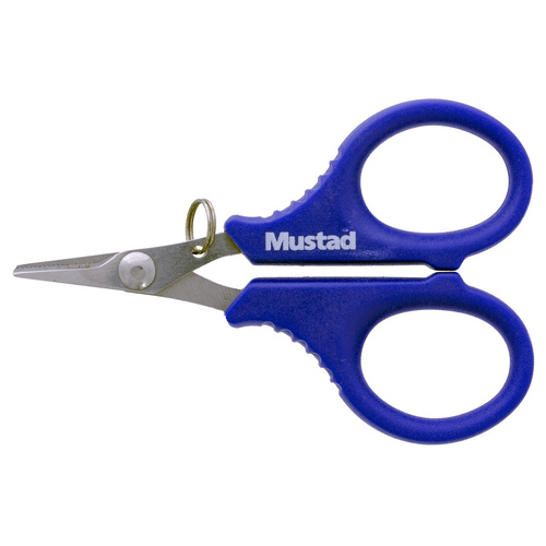 Mustad 3.5 Inch Stainless Steel Fishing Braid Scissors - MT112